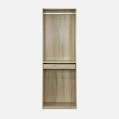 Ankleidemodul mit Garderobe und Hosenhalter