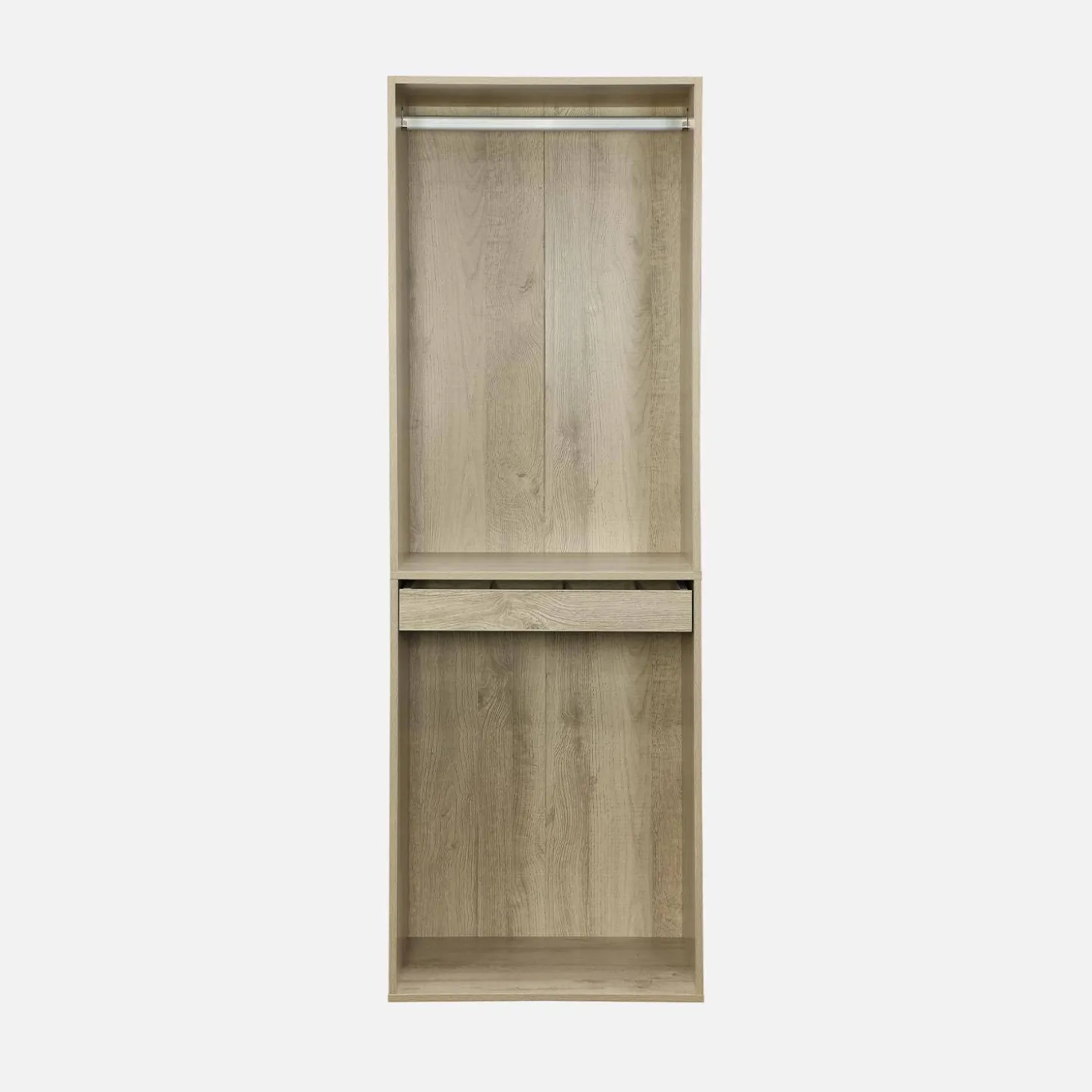Ankleidemodul mit Garderobe und Hosenhalter