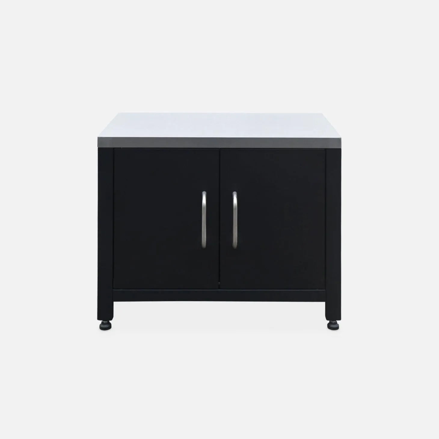 Außenküche 5 Elemente aus Stahl + Gasgrill 4 Brennern