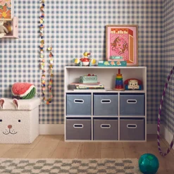 Aufbewahrungsmöbel für Kinder, 6 Boxen