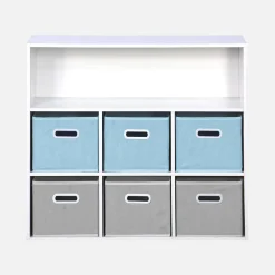Aufbewahrungsmöbel für Kinder, 6 Boxen