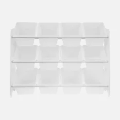 Aufbewahrungsregal mit 12 Boxen