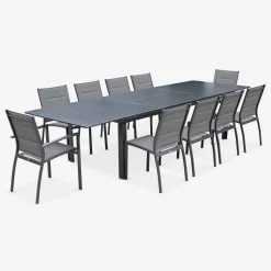 Ausziehbare Gartengarnitur - Odenton - 235/335 cm