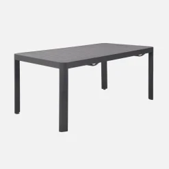 Ausziehbarer Gartentisch aus Aluminium für 8-10 Personen