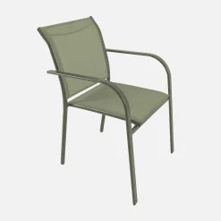 Ausziehbarer Gartentisch 200/320cm + 10 Sessel