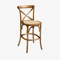 Barhocker Bistro Vintage Holz 65cm