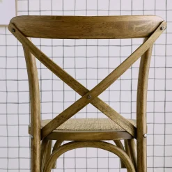 Barhocker Bistro Vintage Holz 65cm