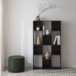 Bücherregal 3 Regale 12 Fächer