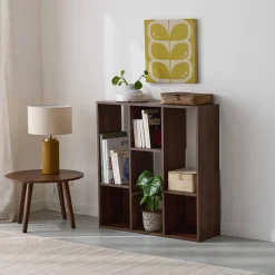 Bücherregal 3 Regale 6 Fächer