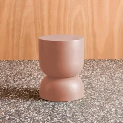 Beistelltisch, Couchtisch, Nachttisch aus Metall Ø32 x H42cm