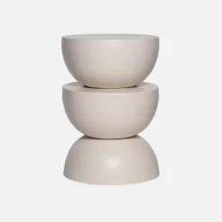 Beistelltisch, Sofatisch, Nachttisch Metall Ø32 x H46,5cm