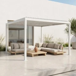Bioklimatische Pergola mit Lamellendach Palace 3,6x3,6m
