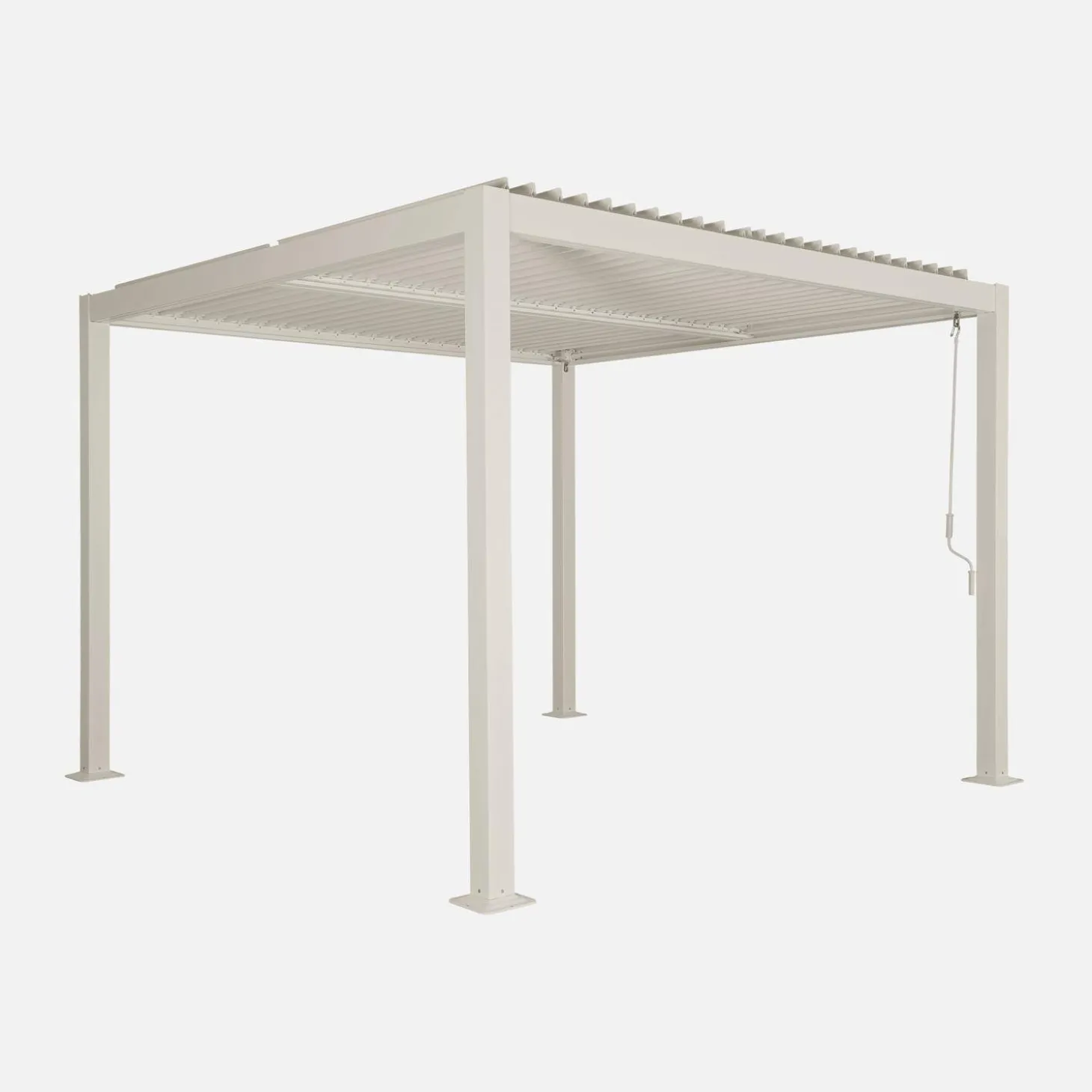 Bioklimatische Pergola mit Lamellendach Palace 3x3m