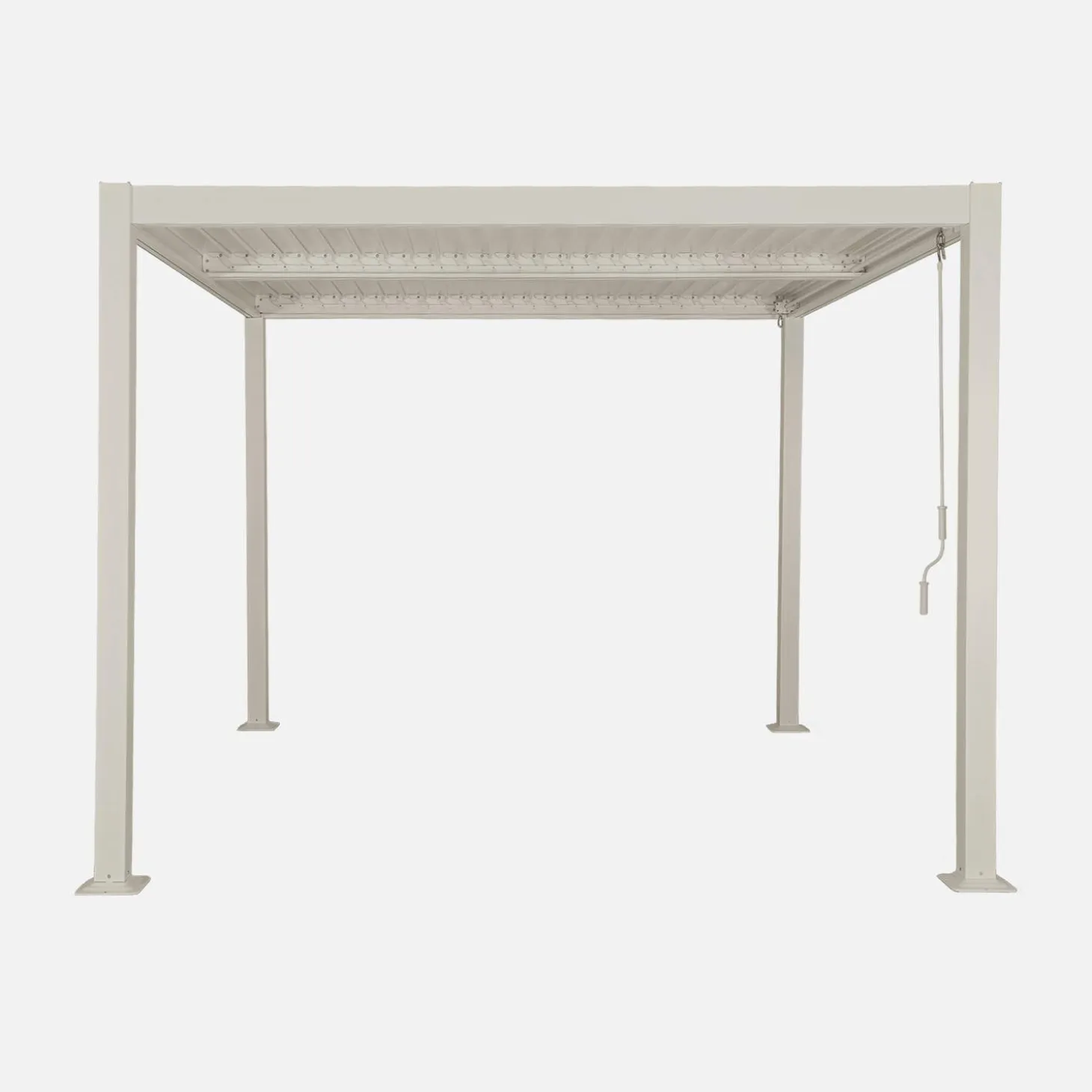 Bioklimatische Pergola mit Lamellendach Palace 3x3m