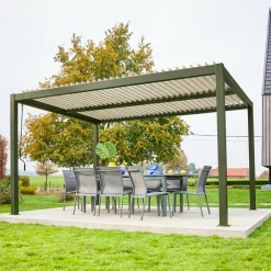 Bioklimatische Pergola mit Lamellendach Palace 3x4m