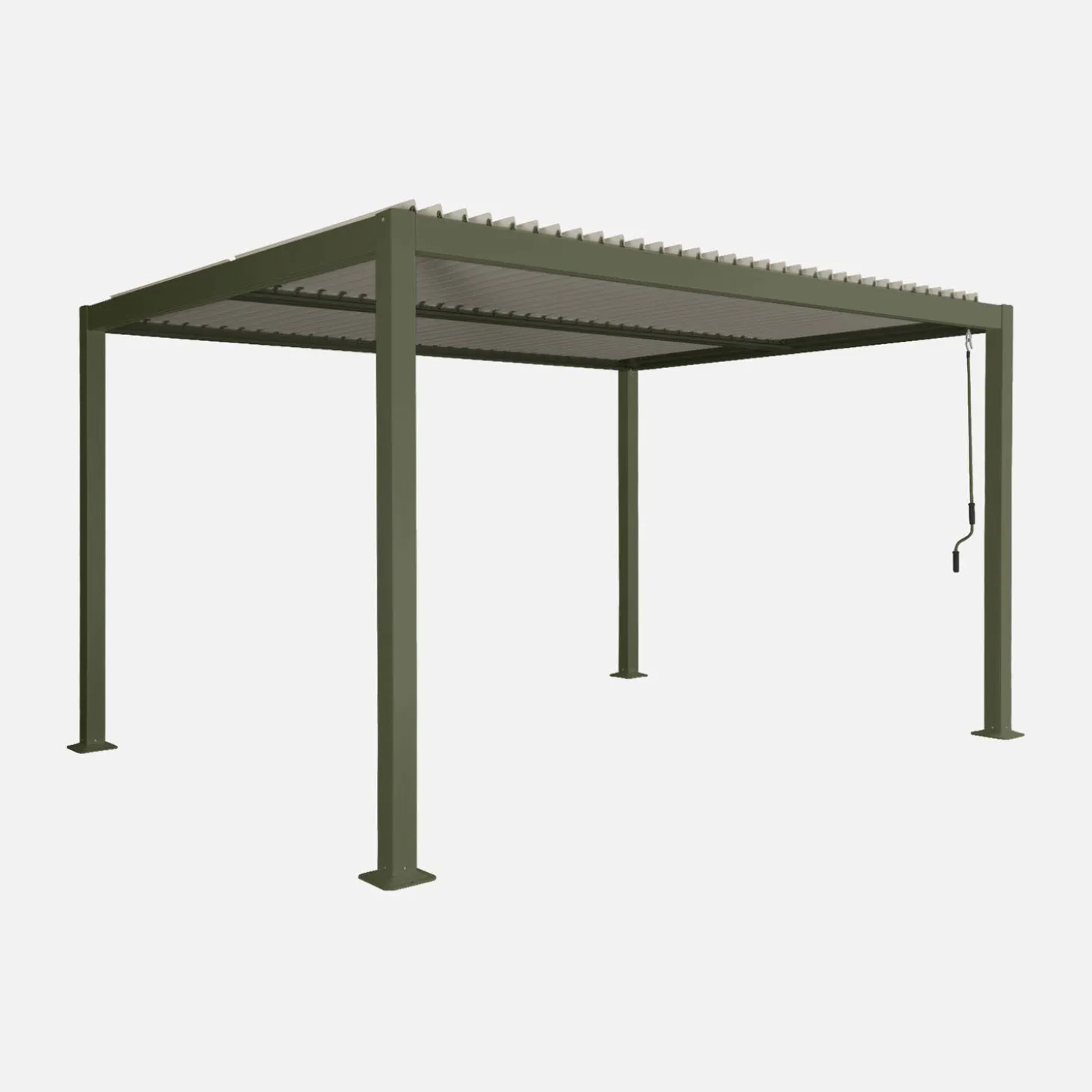 Bioklimatische Pergola mit Lamellendach Palace 3x4m