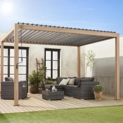 Bioklimatische Pergola mit Lamellendach Triomphe 3x4m