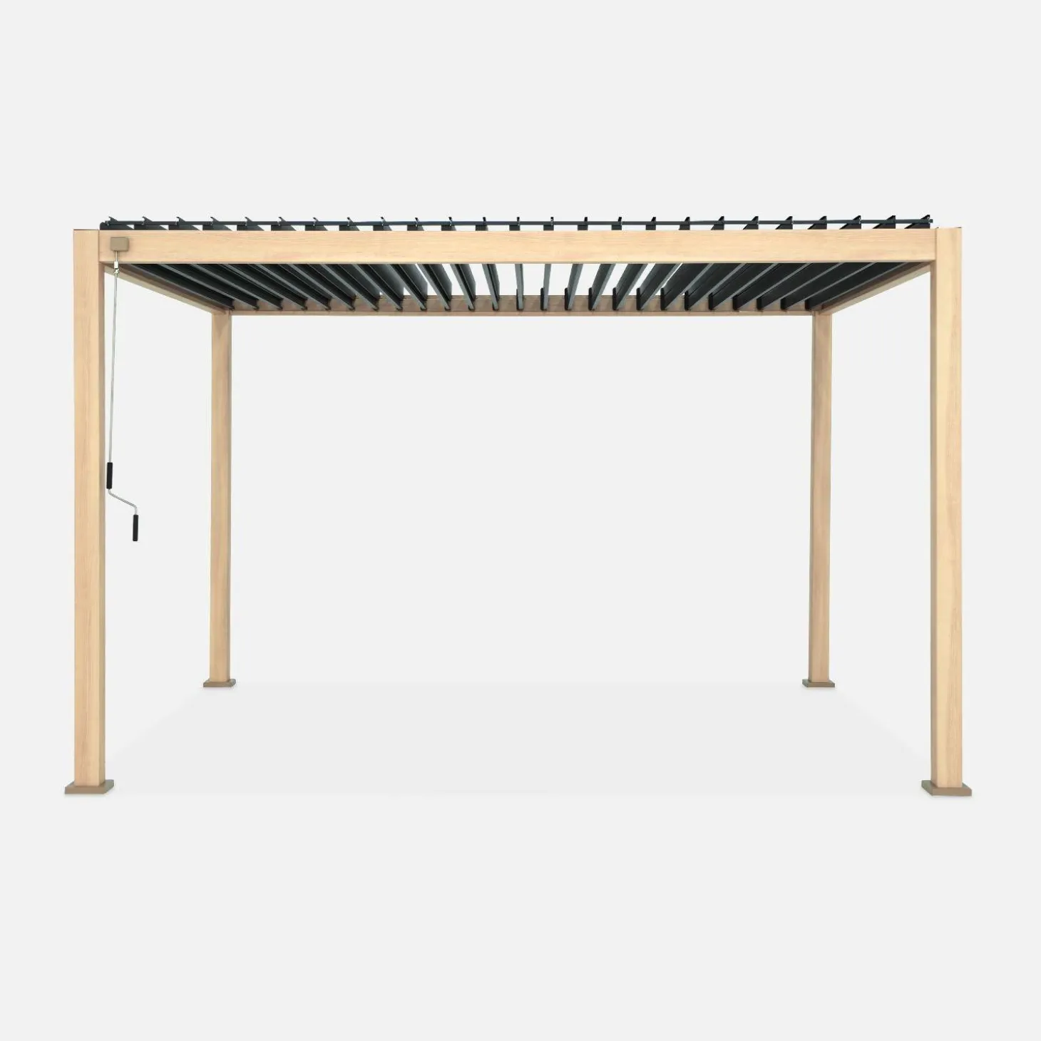 Bioklimatische Pergola mit Lamellendach Triomphe 3x4m