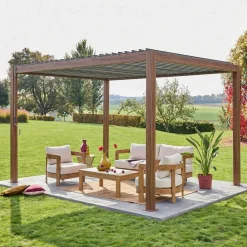 Bioklimatische Pergola mit Lamellendach Triomphe 3x4m