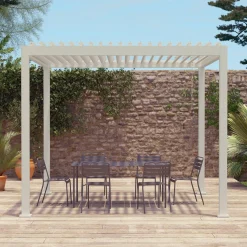 Bioklimatische Pergola mit Lamellendach Triomphe 3x3m V2