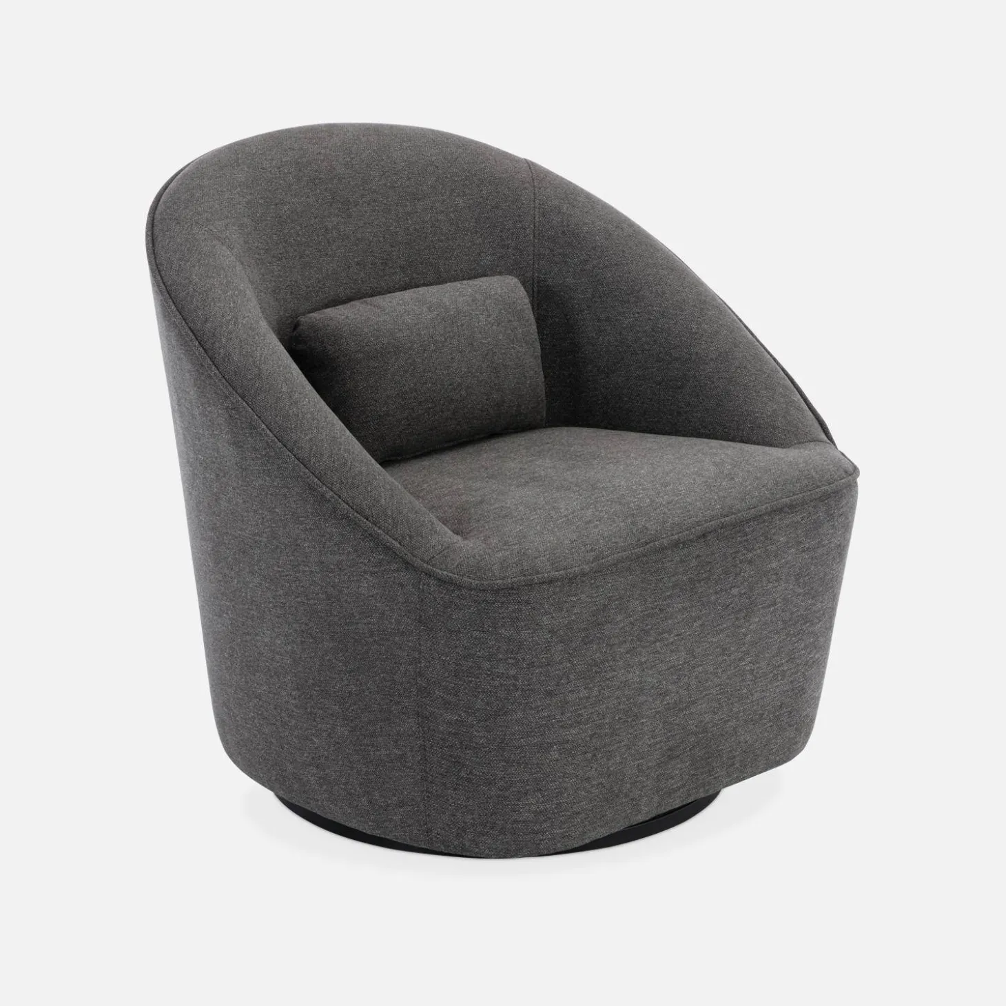 Drehsessel 360 mit Kissen, Stoffbezug LANA