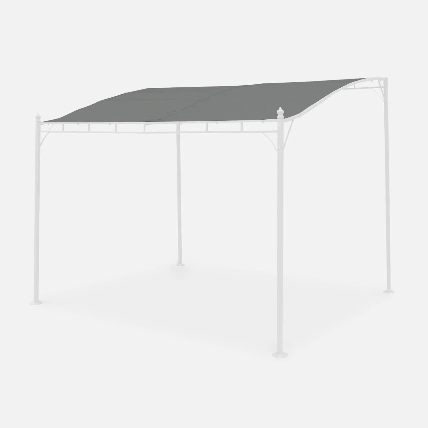 Ersatzplane für Pergola BRESTUM 3x2,5m