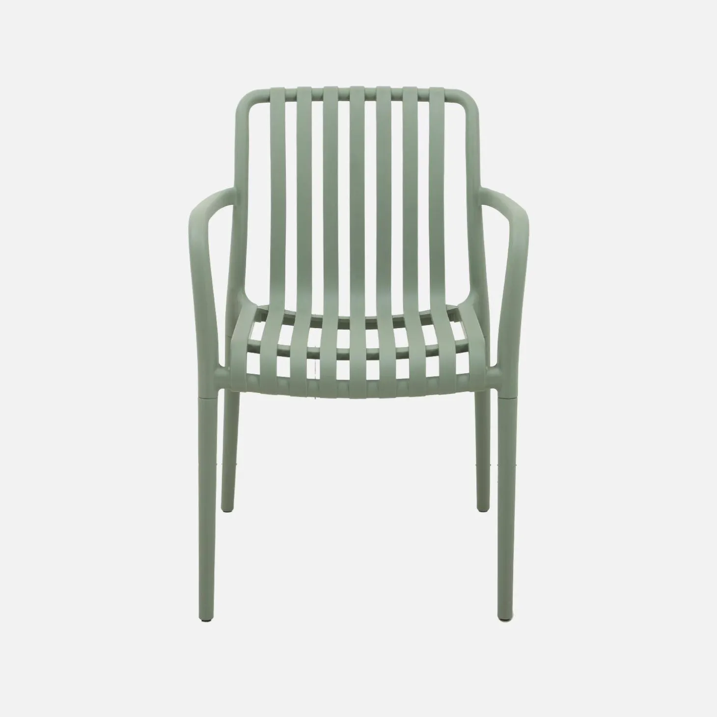 4er Set Gartensessel aus Kunststoff