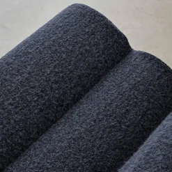 3er-Set modulare Lounge-Sessel mit Bezug im Alpaka-Look