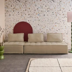 2er-Set Sessel für modulares Sofa, 3 Sitzplätze