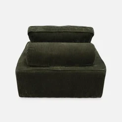 2er-Set Sofa-Modul-Sessel mit Cordbezug
