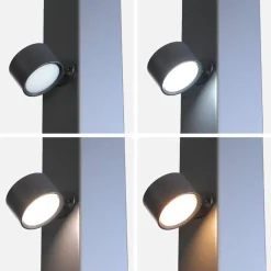 2er-Set wiederaufladbare Lampen für eine Pergola