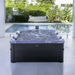 Fester Whirlpool 6 Plätze Hydromassage, 4 Kissen 160cm
