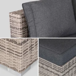 Gartengarnitur aus Polyrattan 8-10 Personen