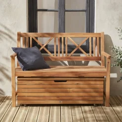 Gartenkiste aus Holz 110 L