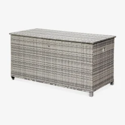 Gartenkiste aus Polyrattan 162x82cm