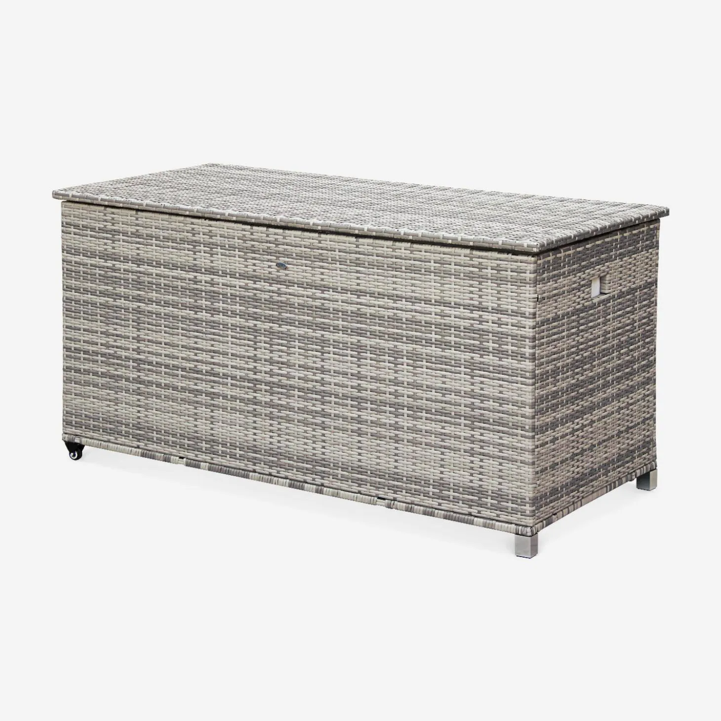 Gartenkiste aus Polyrattan 162x82cm
