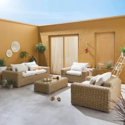 Gartenloungeset XXL für 4 Personen - GUBBIO