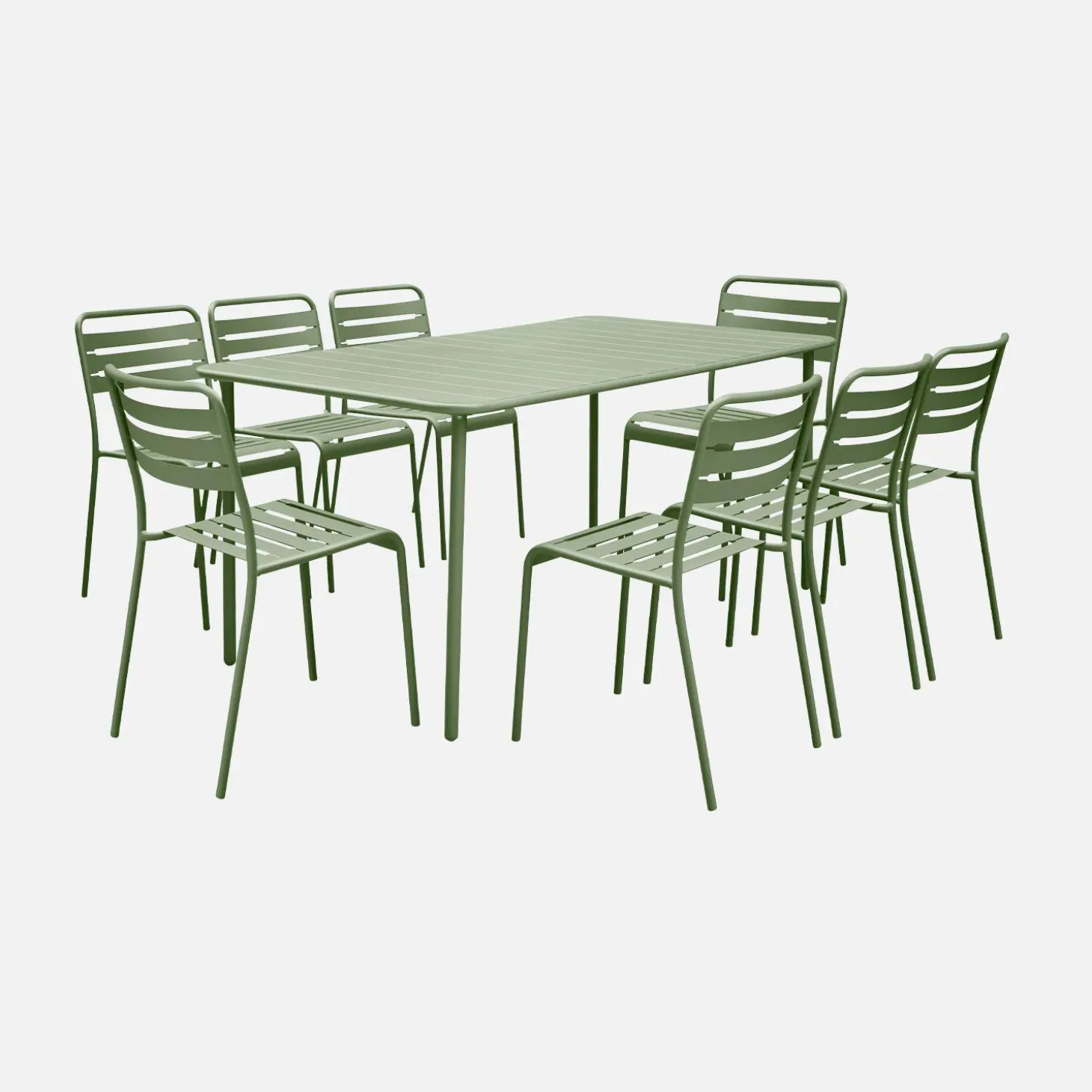 Gartentisch Stahl 8 Stühle
