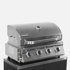 Gasgrill mit 4 Brennern zum Stellen auf einen Unterschrank