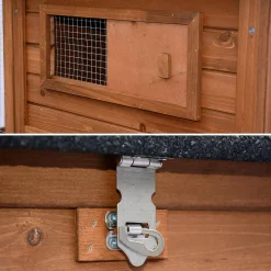 Hühnerstall aus Holz für 6 / 8 Hühner - Cotentine