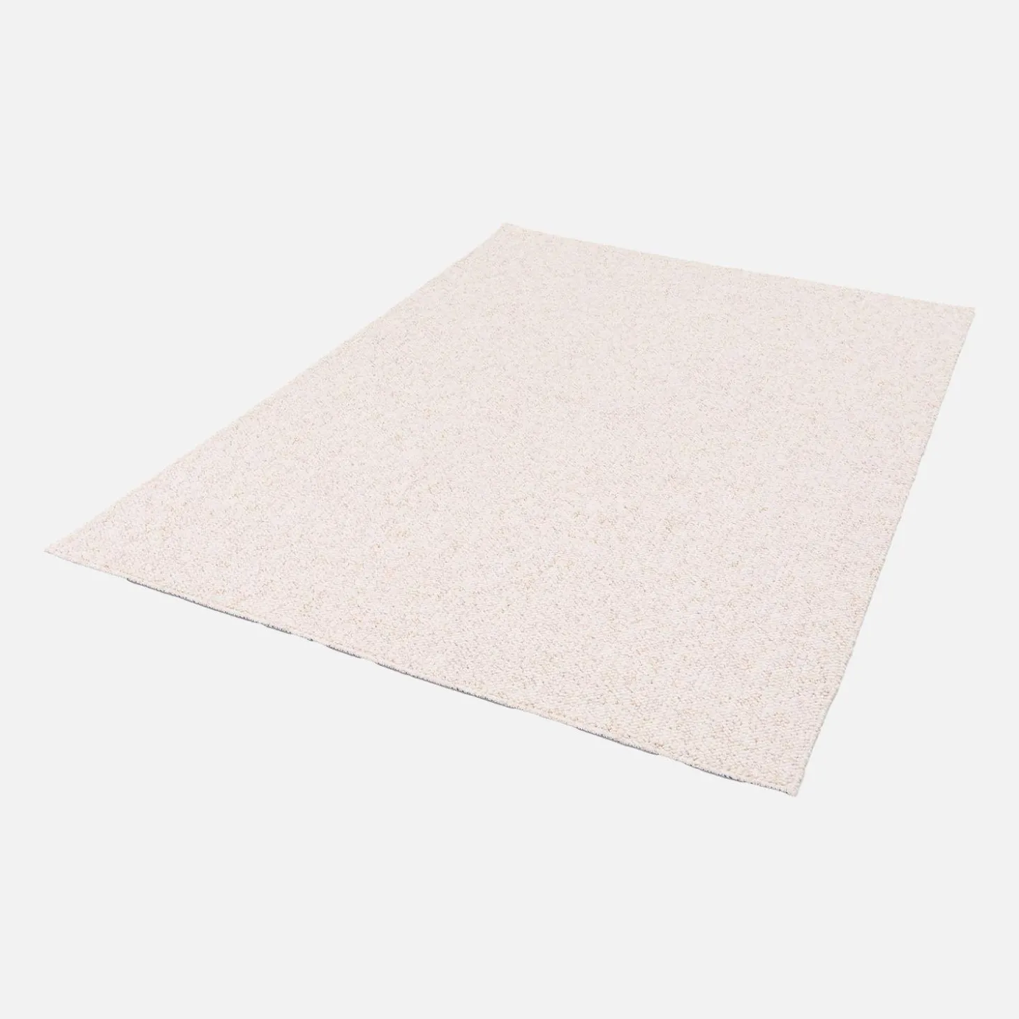 Indoor Teppich Bouclé-Optik cremefarben meliert
