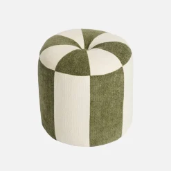 Kinderhocker mit Chenille-Bezug