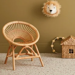 Kinderstuhl aus Rattan