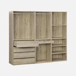 Modulares Kleiderschrank-Set mit 3 Elementen