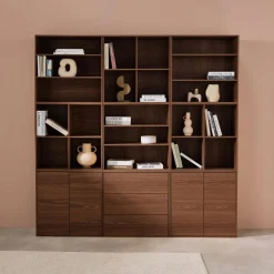 Modulares Regal Holzdekor 9 Elemente