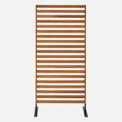 Paravent aus Holz, 80 cm, innen/außen