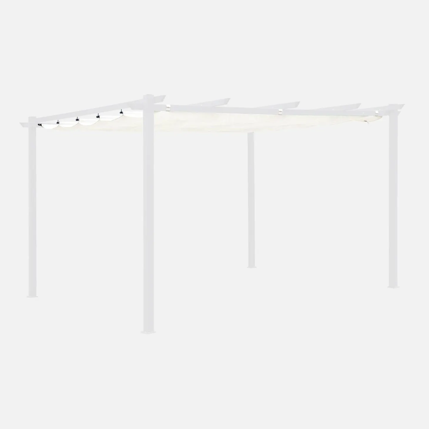 Pergola-Dachleinwand 3x4m Isla