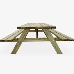 Picknicktisch 180 cm Holz, 6 Personen - PANCHINA
