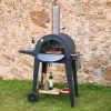Pizzaofen für Outdoor mit Ablage