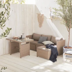 Rattan Gartenmöbel Set - Reggiano